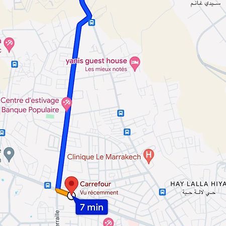 Bassatine Targa Marrakech A Proximite De Zinaya Hammam بساتين تاركة Leilighet Marrakesh Eksteriør bilde